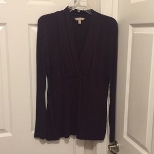Deep purple blouse